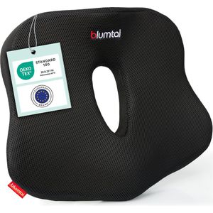 Blumtal - Ergonomisch Zitkussen - Orthopedisch Wigkussen - Bureaustoel - Stuitkussen