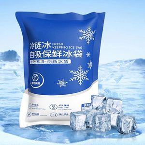 Dry Ice Packs for Shipping of Frozen Food 100 Pieces, Reusable Ice Packs Dry Ice for Shipping of Frozen Food Multifunctional Cold Freezer Package for