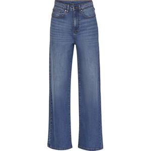 SISTERS POINT Owi-w.je8 Dames Jeans - Mid blue wash - Maat L