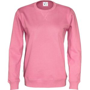 Cottover SWEATER CREW NECK UNISEX - GOTS GECERTIFICEERD 141003 - Roze - 4XL