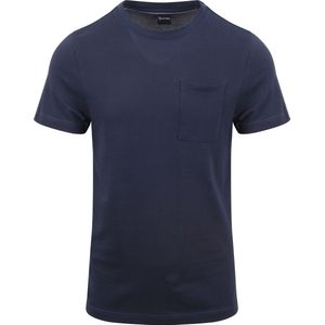 Suitable - Cooper T-shirt Donkerblauw - Heren - Maat M - Modern-fit