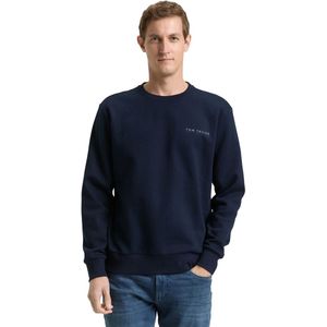 TOM TAILOR Sweatshirt  donkerblauw / grijs