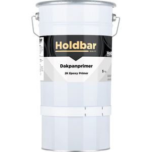 Holdbar Dakpanprimer 5 Kg - Hecht op Steen, Beton, Dakpannen of Bestaande coating - Geschikt voor Holdbar Dakpancoating - 2 Componenten