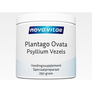 Nova Vitae - Plantago Ovata - Psyllium Vezels - Psylliumvezels - Voedingsvezels - 250 gram - puur