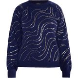 usha - BLACK LABEL - Gebreide Trui - Met Pailletten