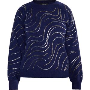 usha - BLACK LABEL - Gebreide Trui - Met Pailletten