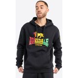LONSDALE Sweatshirt 'Sounds'  geel / lichtgroen / rood / zwart