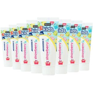 Sence Tandpasta Kids Aardbei - 8 x 75 ml