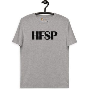 HFSP Bitcoin T-shirt - Unisex - 100% Biologisch Katoen - Kleur Grijs - Maat 2XL | Bitcoin cadeau| Crypto cadeau| Bitcoin T-shirt| Crypto T-shirt| Crypto Shirt| Bitcoin Shirt| Bitcoin Merch| Crypto Merch| Bitcoin Kleding