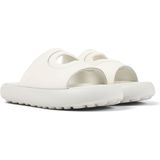 Camper - TWINS - Slippers - Zwart - Leren/Textielen Bovenwerk - EVA-Voetbed