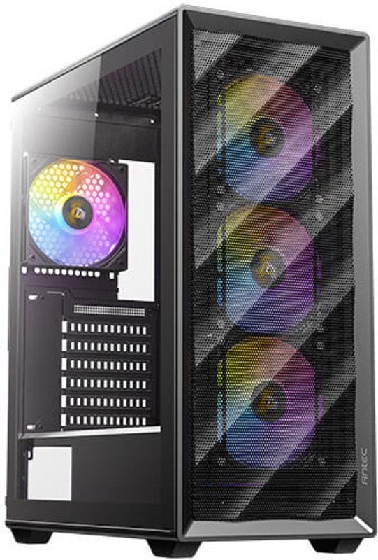 Antec - AX85 ARGB - PC Behuizing - Zwart - Midi Tower - 4x 120 mm ARGB Fans