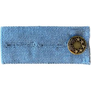 Lajetti - Broek Verbreder Lichtblauw Denim Taille extender - Kleding - Denim spijkerbroeken - Unisex | Blue Denim