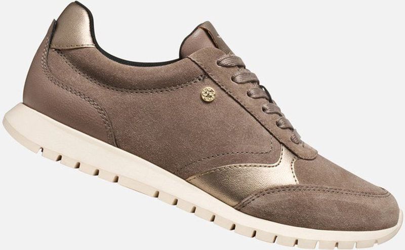 Geox - Sukie 2.0 - Lage Sneakers - Bruin - Zand