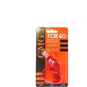 FOX 40 Scheidsrechtersfluitje - Fluitje - Scheidsrechtersfluit - Rood