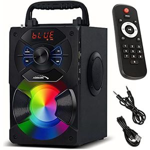 Draagbare Bluetooth luidspreker met 11W output vermogen, radio en USB-aansluiting