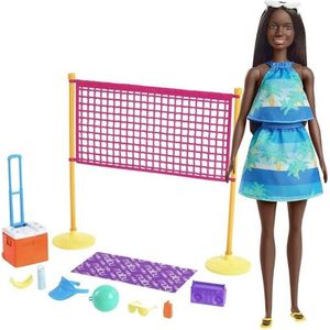 Barbie - Set Barbie Ocean - Barbie met Beach Volleyball Accessoires - Barbie Poppen