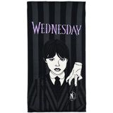 Wednesday - Strandlaken - Zwart - 70 x 140 cm - Polyester