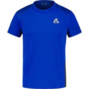 Le Coq Sportif 2320843 Training Sp N°1 T-shirt Met Korte Mouwen Blauw L Man
