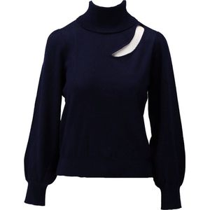 Merkloos - Pull - Maat XS - Vrouwen - MARINE -