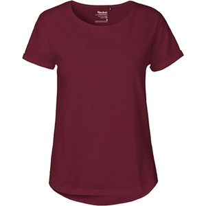 Neutral Ladies´ Roll Up Sleeve T-Shirt NE80012 - Bordeaux - XS