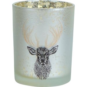 Mars & More - Windlicht 'Hert Gewei' (Medium, 12cm)