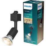 Philips EasyLink Tobia - Spot - GU10 fitting - Maximaal wattage: 7W - Zwart - Railverlichting