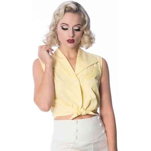 Dancing Days - FLORAL DAYS Blouse - 3XL - Geel