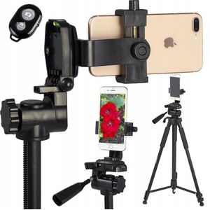 Phoenix CG-2015 Statief met Telefoonhouder & Bluetooth Afstandsbediening