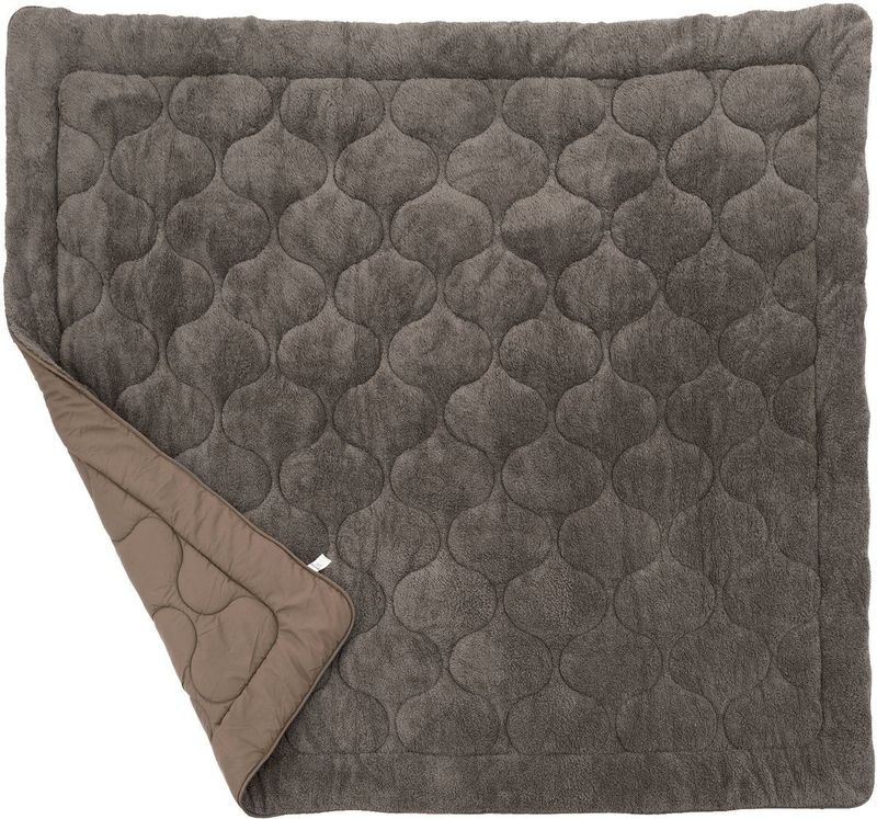 Sleeptime - 2 in 1 Teddy Premium Dekbed - Taupe/Grijs - 140 x 200 cm - Inclusief Slopen