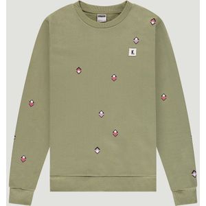 Kultivate Trui Sw Zircon 2301031001 670 Loden Frost Mannen Maat - S