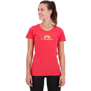 La Sportiva - Footstep T-shirt - Dames - Korte Mouwen - 100% Biologisch Katoen