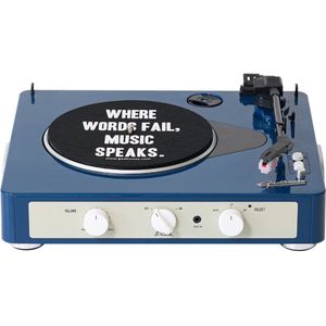 Gadhouse Brad Retro MK ll - Platenspeler - Marine