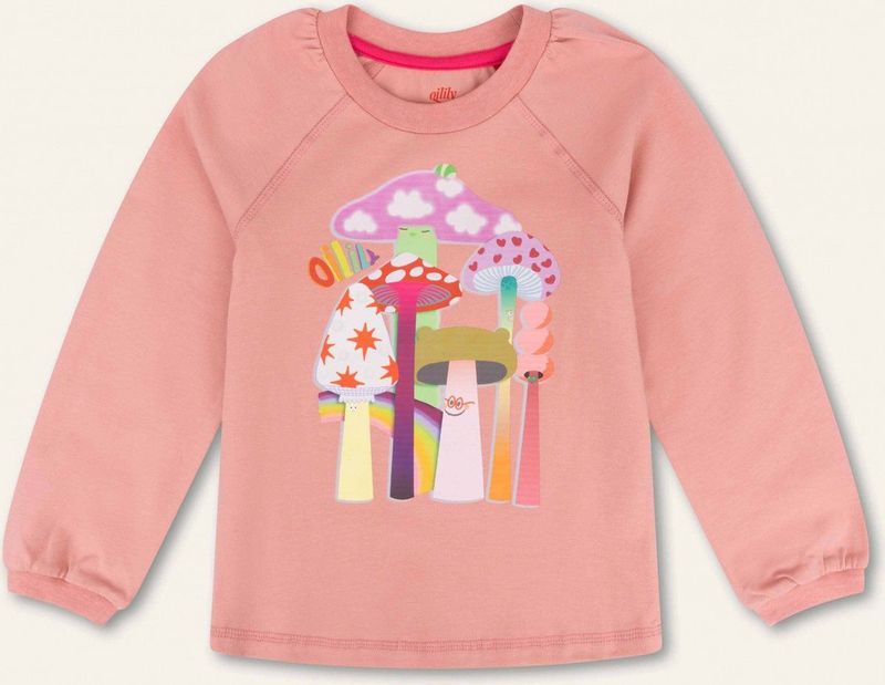 Oilily - Torial l.sl. T-shirt - Roze - 98/3T