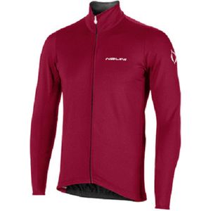 Nalini Fietsshirt lange mouwen winddicht Heren Rood - AIW CARENA 2.0 WIND JACKET MASAI RED - S