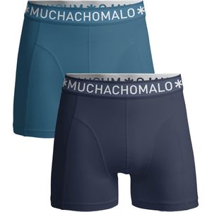 Muchachomalo Heren Boxershorts - 2 Pack - Maat M - 95% Katoen - Mannen Onderbroek
