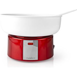 Nedis FCCM100FRD - Výrobník Cukrové Vaty 500 W Cervená/Bílá - Leuke keuken - Rood - Wit