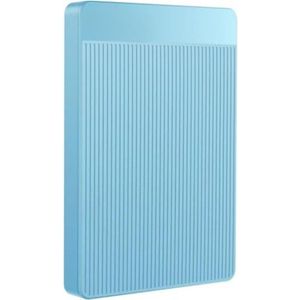 WNHB® Externe harde schijf 500GB - Draagbare USB opslag - Ultra dun ontwerp - Compatibel met PC Mac Xbox PS4 - Blauw