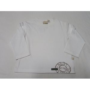 noukie's , jongens, t-shirt lange mouw , wit , on the wave , 6 jaar 116