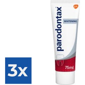 Parodontax - Tandpasta - Whitening - 75ml x 3