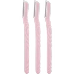 INTER-ESQUE - Wenkbrauw Mesje - Dermaplaning - 3 Stuks - Roze