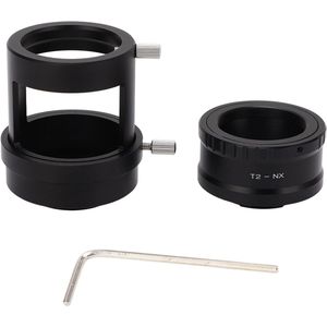 Adapter Ring T2-NX Lens Mount - Converter met Adapter Ring - Tube Diameter Control Valve voor NX Micro SLR M42x0.75 Camera T2 Lens Mount Adapter