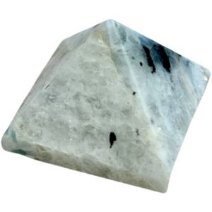 Maansteen regenboog piramide 25-30 mm