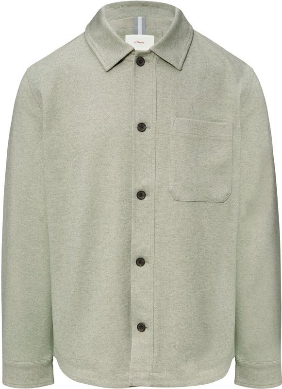 Buitenjas - Gevoerd Outdoorjack - Wollen Look - Licht Warm - Normale Pasvorm