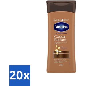 Vaseline Bodylotion Cocoa 200 ml - Bulkverpakking - 20 stuks