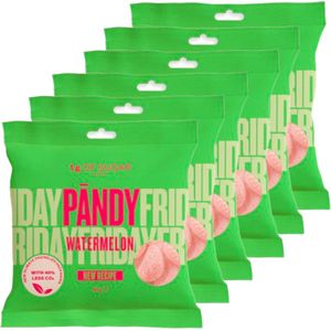 Pandy | Candy | Watermelon| 6 Stuks | 6 x 50 gram