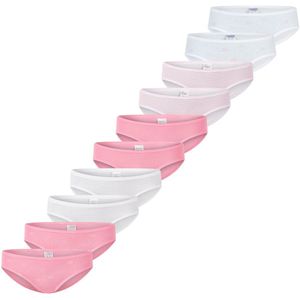 Schiesser Meisjes slips 10 pack 95/5 Kids Girls Organic Cotton