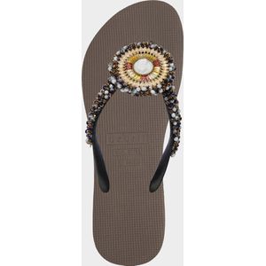 Uzurii Angel Dames Slippers Taupe Taupe Kunststof 164