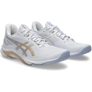 ASICS - Netburner Ballistic FF 4 - Damessneakers - Witte champagne - 40 EU