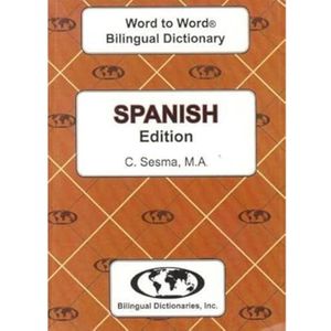 Engels-Spaans & Spaans-Engels Woordenboek