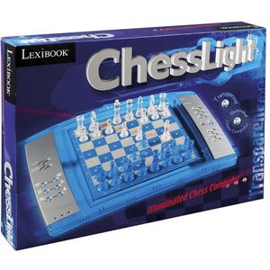 Lexibook LCG3000 Schaakspel - Tijdloos ontwerp met 64 LED's en 64 moeilijkheidsniveaus